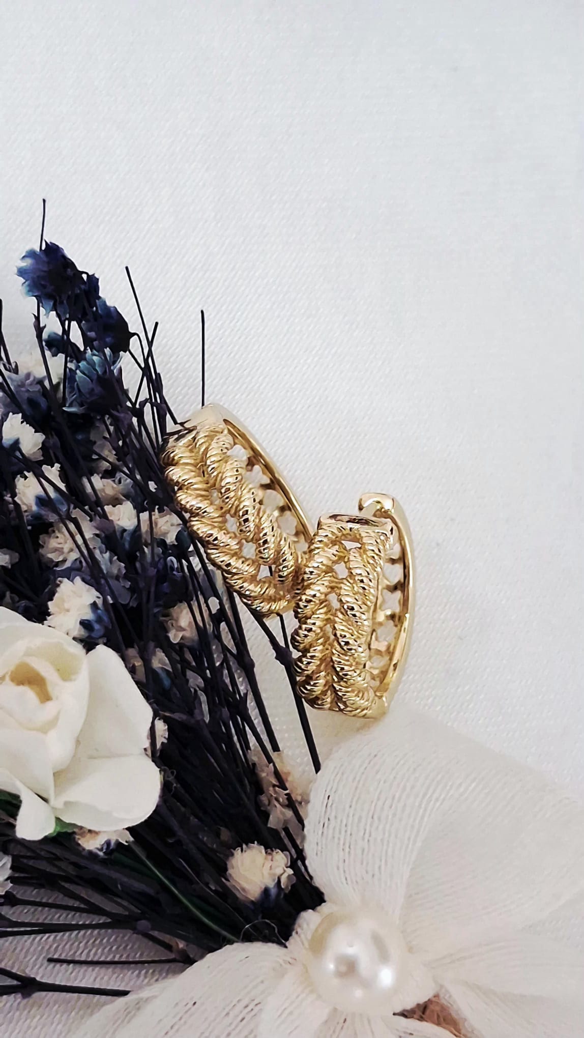 XUPING Küpe - Burgu Detaylı Halkalı